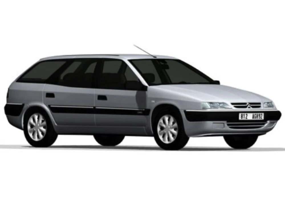 Дворники Citroen Xantia Break 1995–1999 X2 универсал 12.1997-11.1999 металлическая задняя щётка