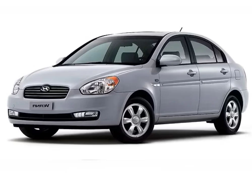 Шчоткі шклоачышчальніка Hyundai Verna 2006–2011 MC sedan