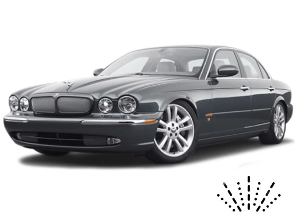 Jaguar XJ X350 sedan ze zintegrowanym spryskiwaczem 2003–2009