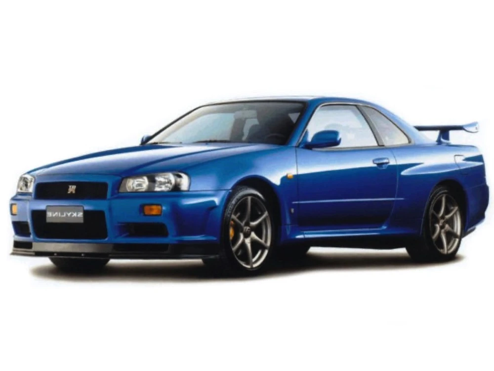 Wycieraczki Nissan Skyline 1998–2001 R34 coupe