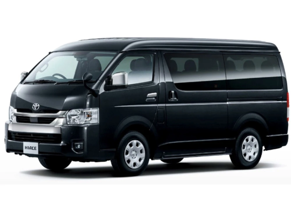 Toyota Hiace 4 wiper blades 2004–2019 H200 MPV