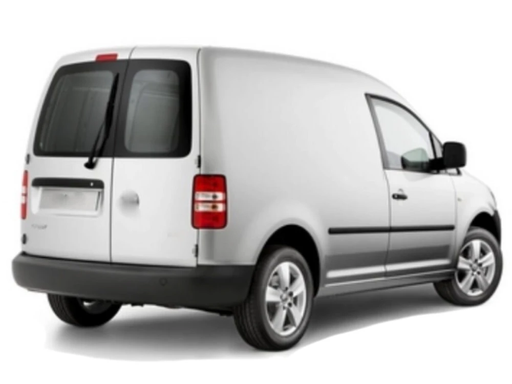 Volkswagen Caddy 3 wiper blades 2004–2006 van | 02.2004-10.2006 hinged rear doors | side pin front wiper arm | metal rear wiper