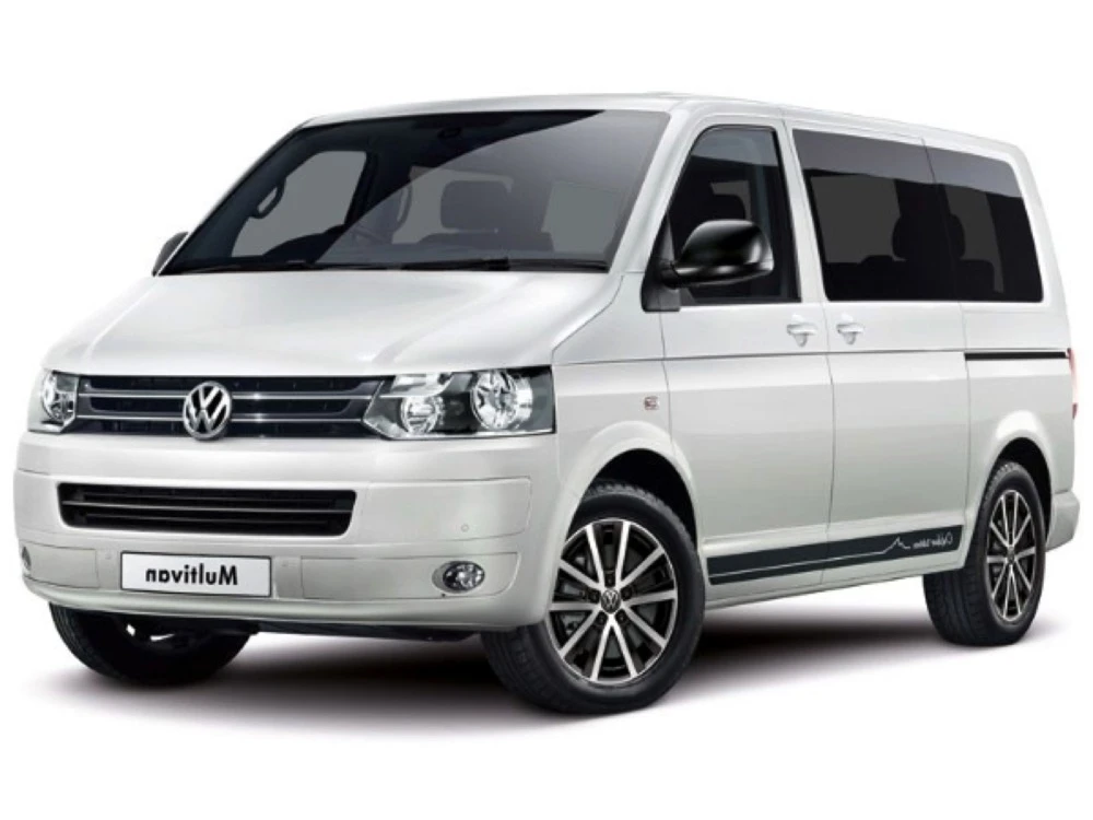 Volkswagen Multivan T5 MPV | podnoszone tylne drzwi | mocowanie przycisk 2013–2015