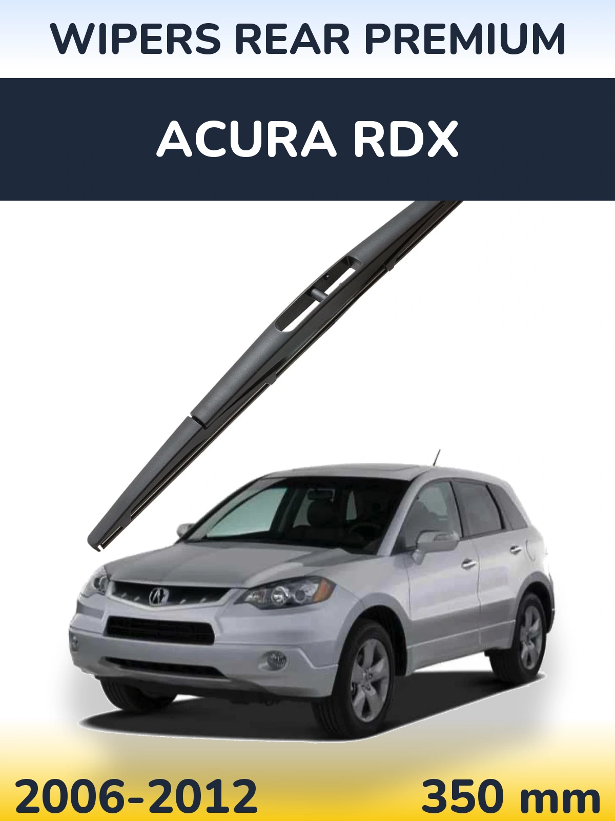Tylna wycieraczka WIPERS REAR PREMIUM 350 mm do Acura RDX 2006-2012