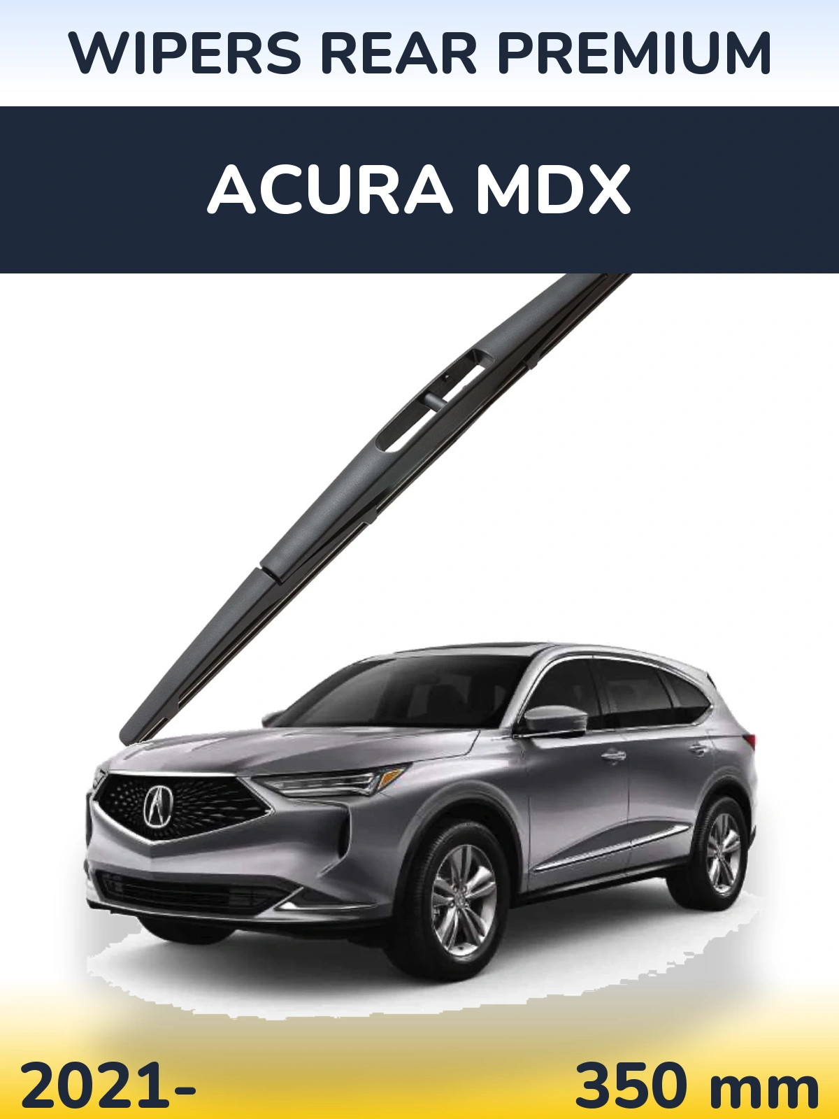 Rear wiper blade WIPERS REAR PREMIUM 350 мм for Acura MDX 2021-2026