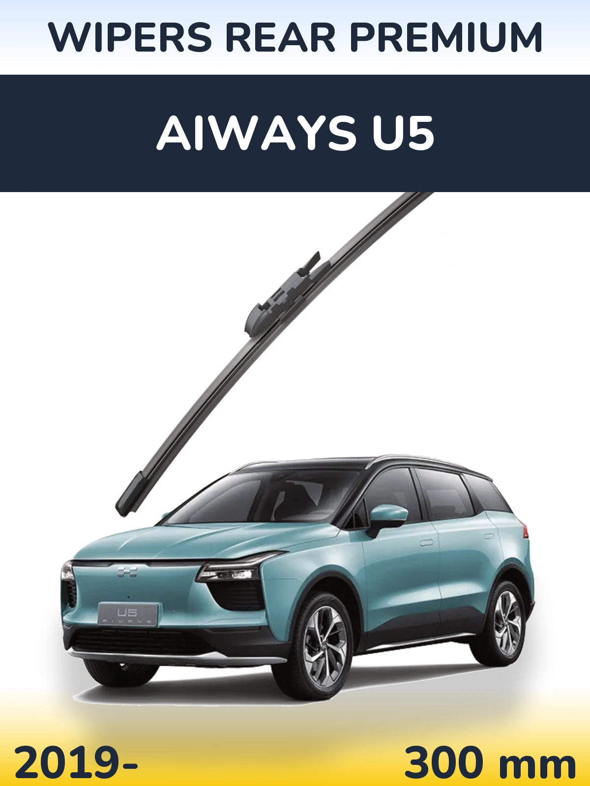 Rear wiper blade WIPERS REAR PREMIUM 300 mm for Aiways U5 2019-2026