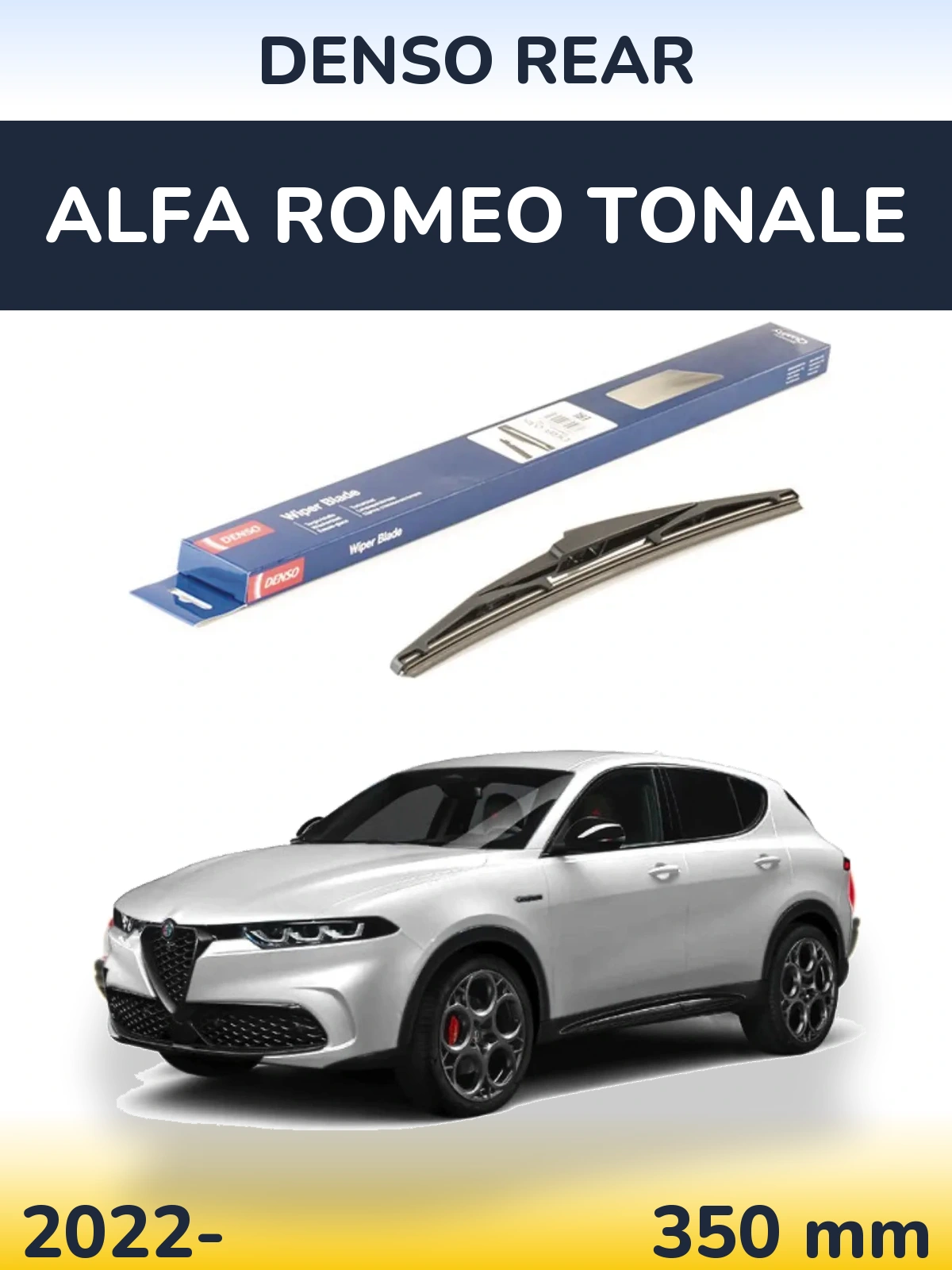 Tylna wycieraczka Denso Rear 350 mm do Alfa Romeo Tonale 2022-2026