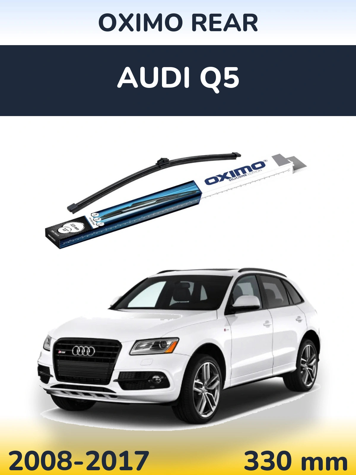 Tylna wycieraczka Oximo Rear 325 mm do Audi Q5 2008-2017
