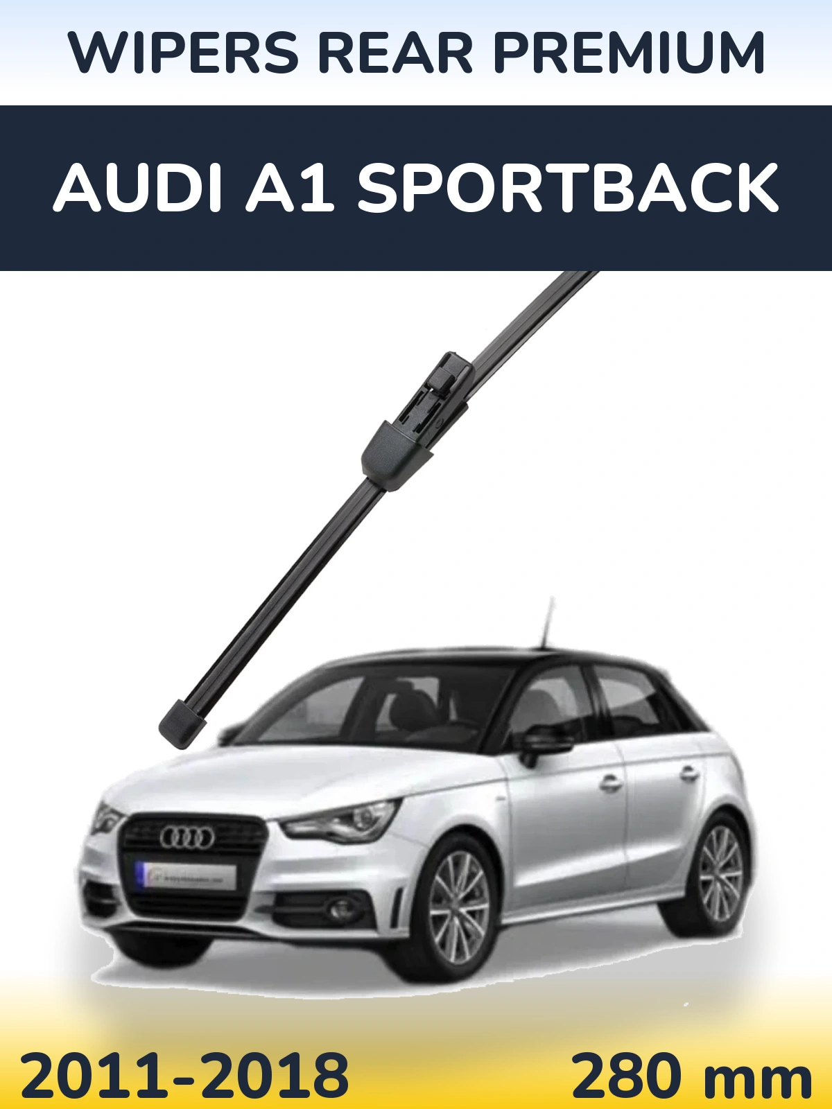Rear wiper blade WIPERS REAR PREMIUM 280 мм for Audi A1 Sportback 2011-2018