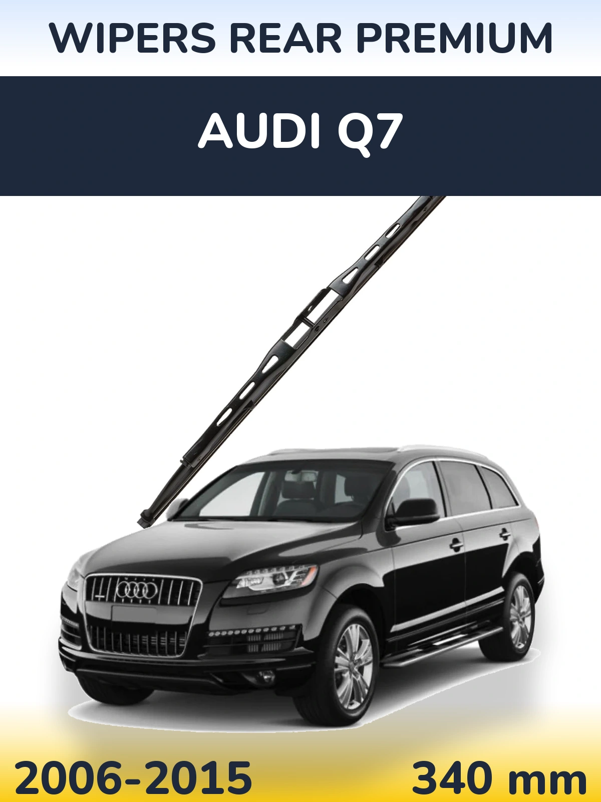 Rear wiper blade WIPERS REAR PREMIUM 340 mm for Audi Q7 2006-2015