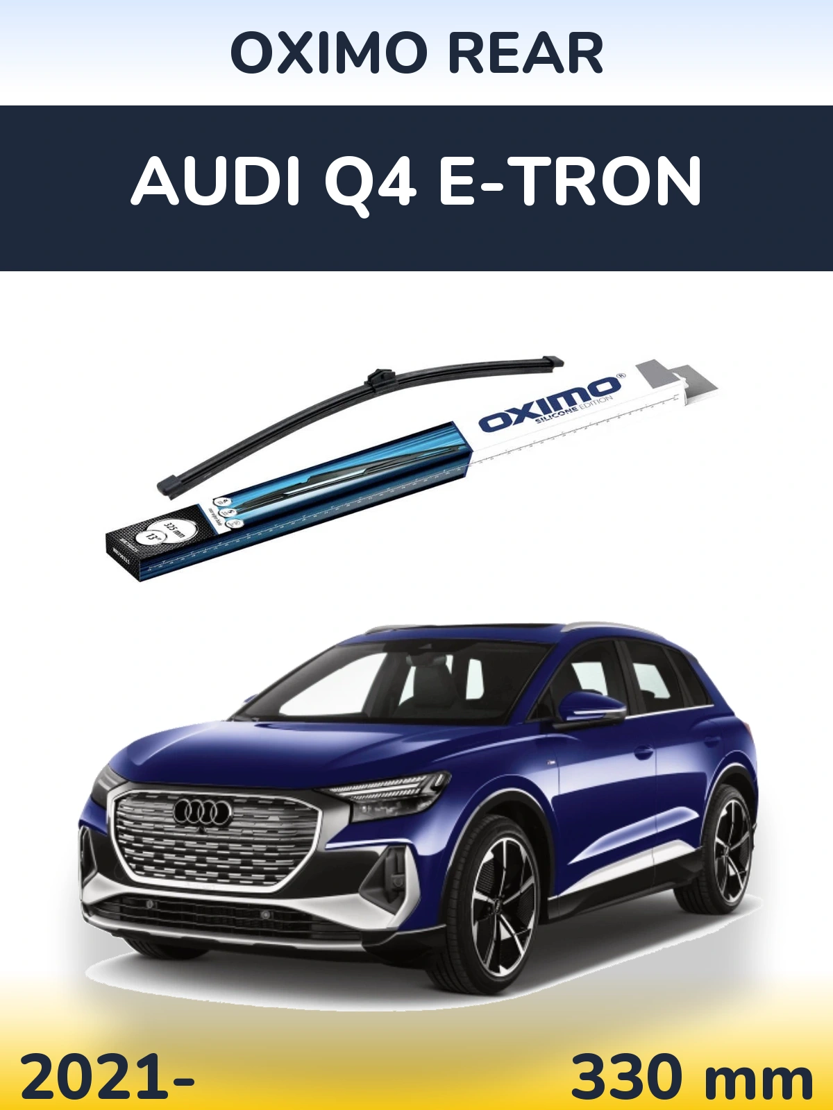 Rear wiper blade Oximo Rear 325 мм for Audi Q4 e-tron 2021-2026