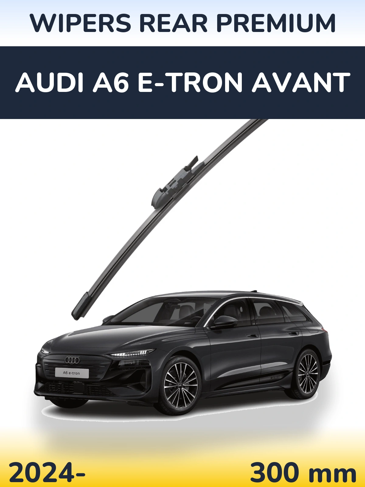 Задний дворник WIPERS REAR PREMIUM 300 мм для Audi A6 e-tron Avant 2024-2026