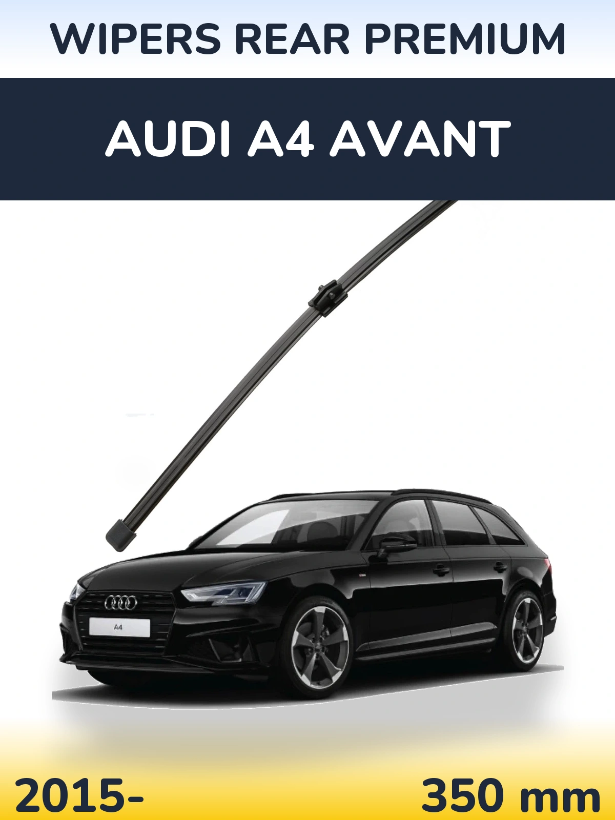 Tylna wycieraczka WIPERS REAR PREMIUM 350 mm do Audi A4 Avant 2015-2026