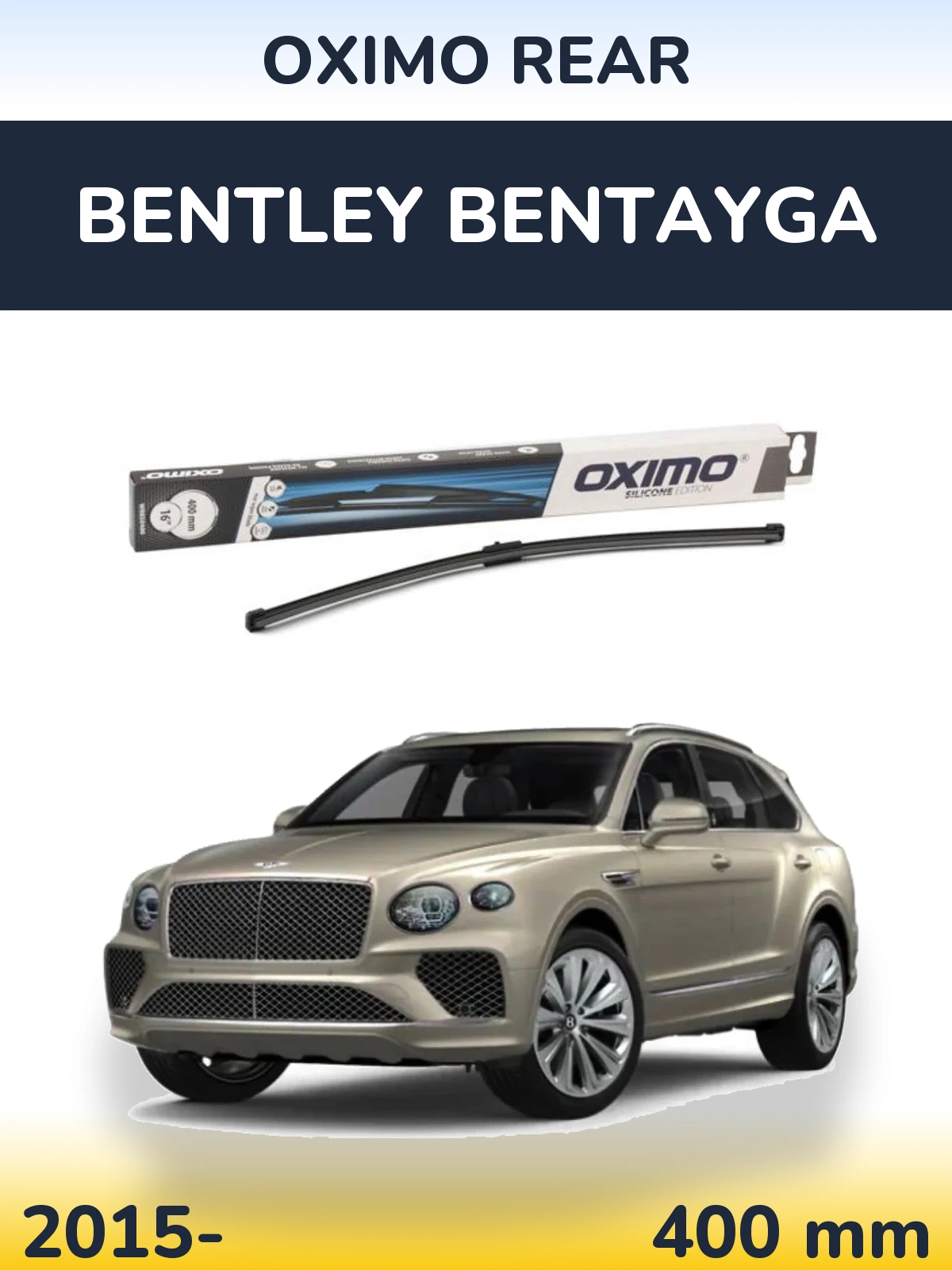 Tylna wycieraczka Oximo Rear 400 mm do Bentley Bentayga 2015-2026