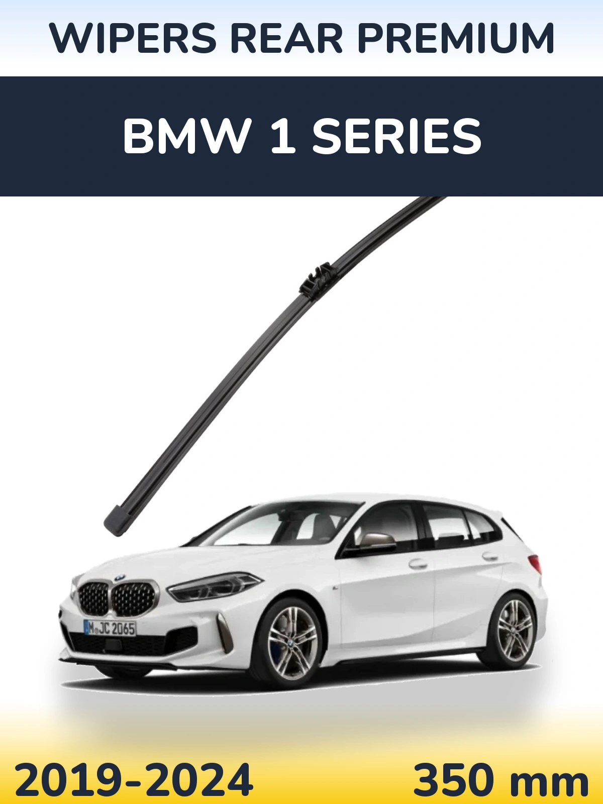 Rear wiper blade WIPERS REAR PREMIUM 350 mm for BMW 1 Series 2019-2024