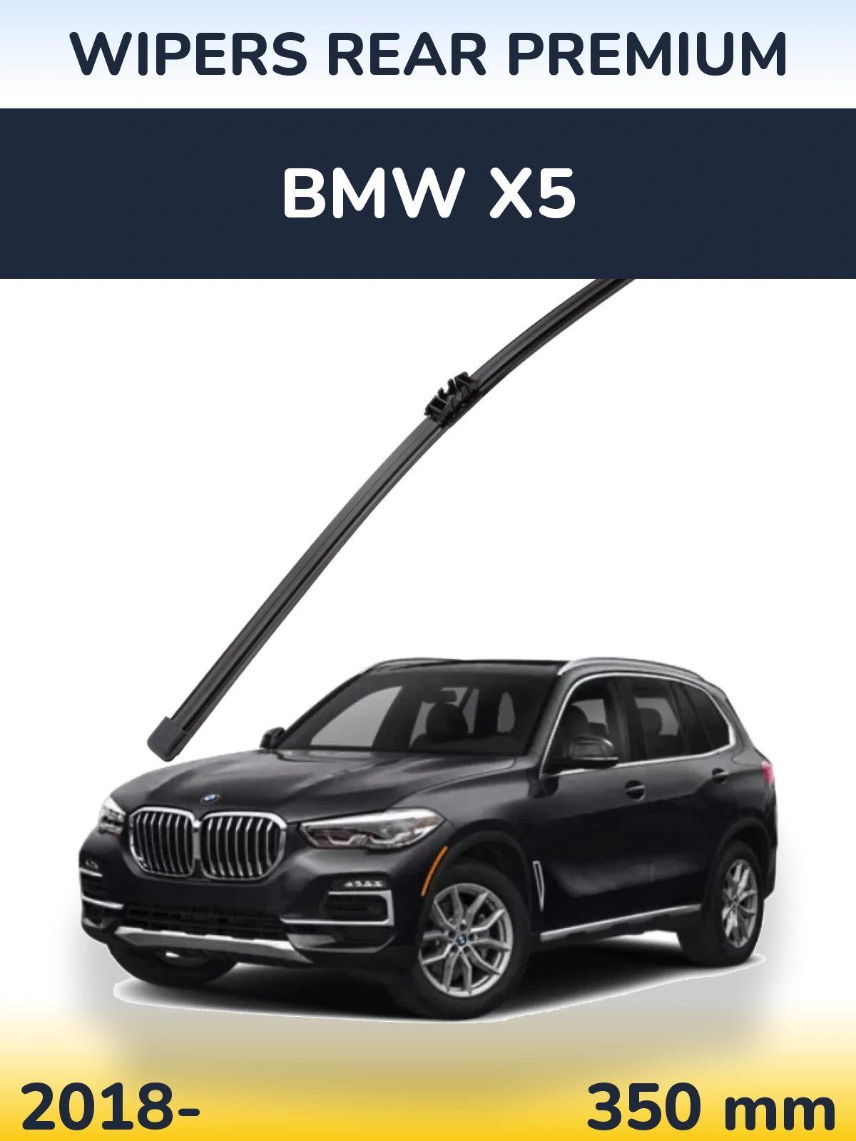Tylna wycieraczka WIPERS REAR PREMIUM 350 mm do BMW X5 2018-2026