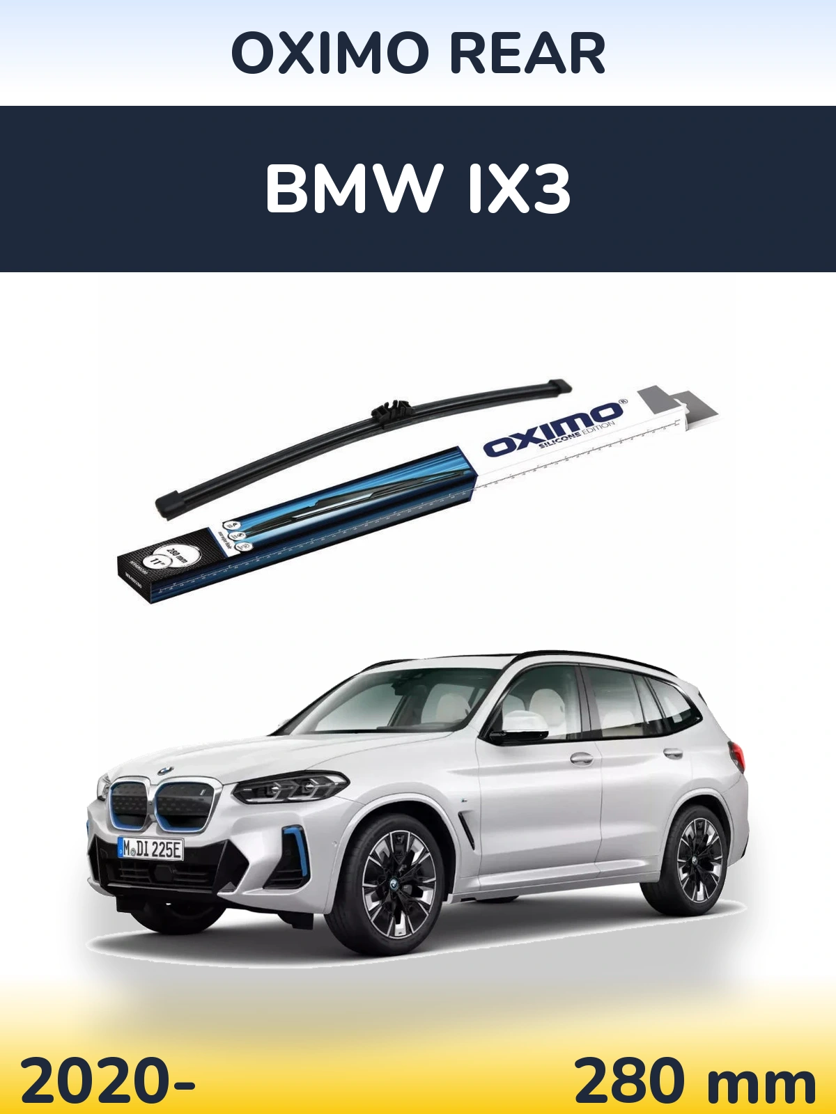 Rear wiper blade Oximo Rear 280 мм for BMW iX3 2020-2026