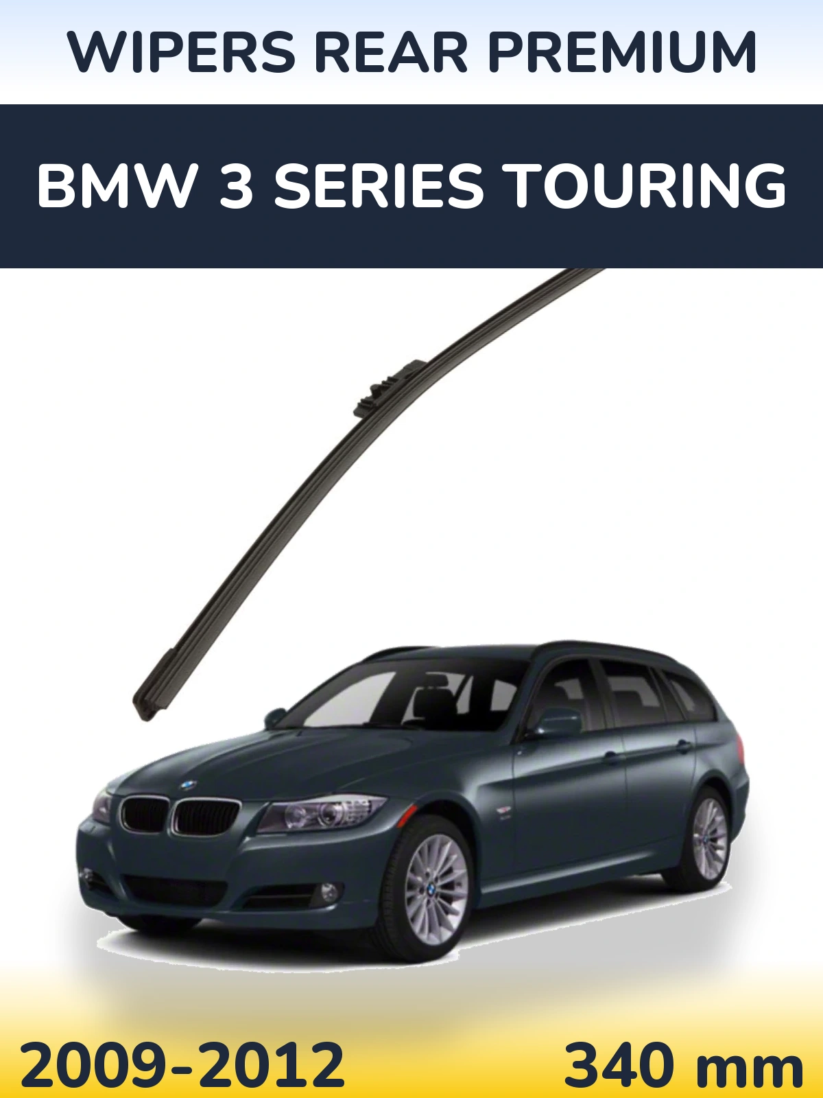 Задний дворник WIPERS REAR PREMIUM 340 мм для BMW 3 Series Touring 2009-2012