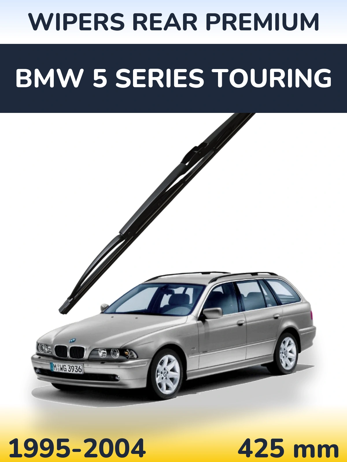 Tylna wycieraczka WIPERS REAR PREMIUM 425 mm do BMW Seria 5 Touring 1995-2004