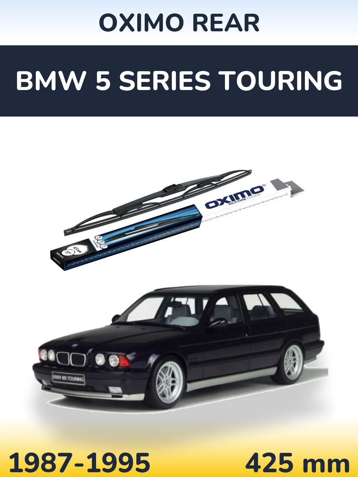 Rear wiper blade Oximo Rear 425 мм for BMW 5 Series Touring 1987-1995