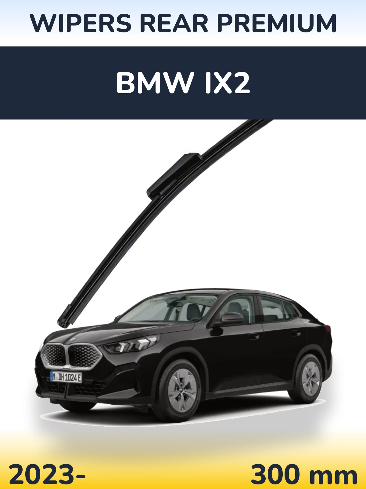 Rear wiper blade WIPERS REAR PREMIUM 300 мм for BMW iX2 2023-2026