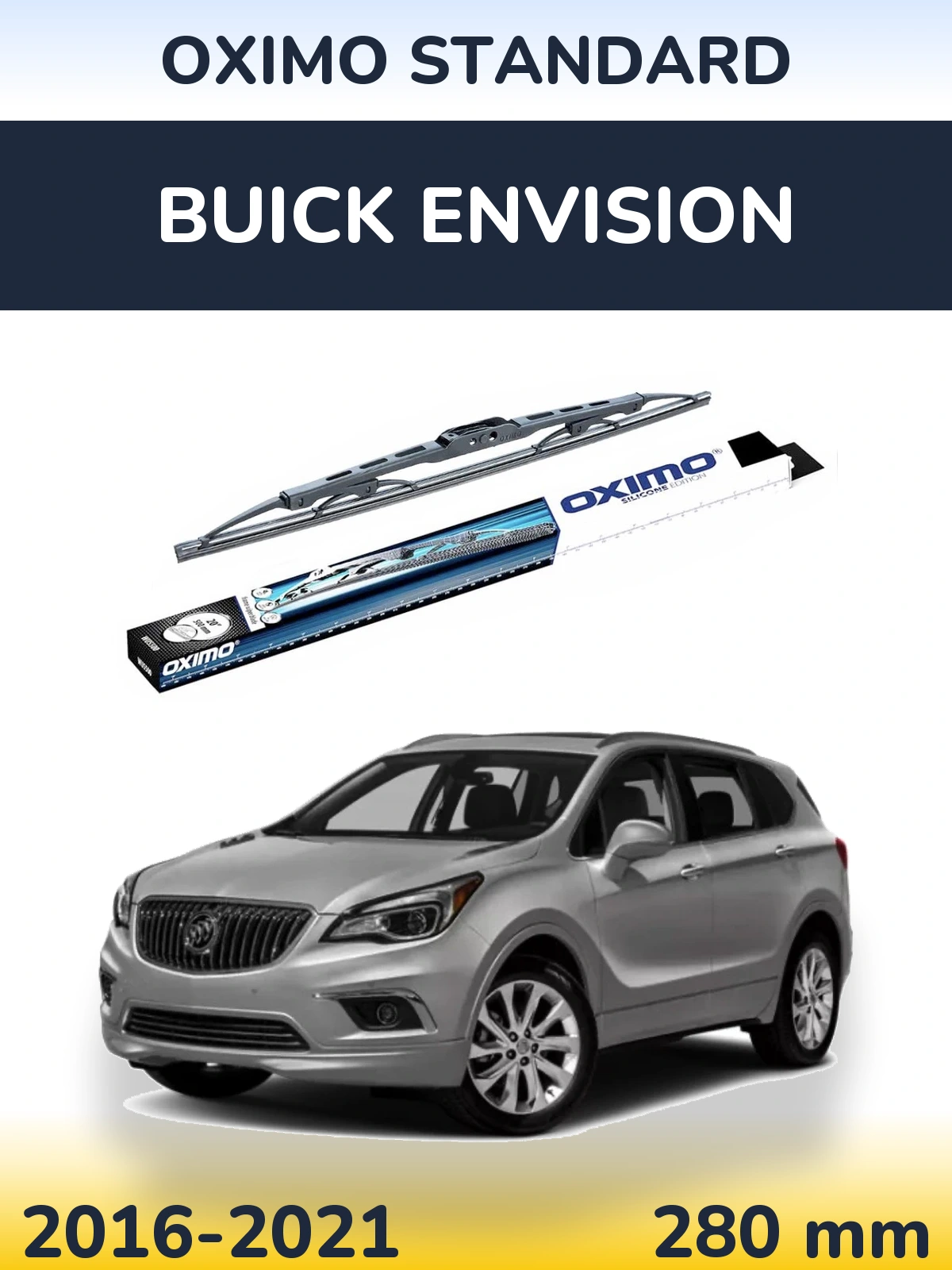 Задний дворник Oximo Standard 275 мм для Buick Envision 2016-2021