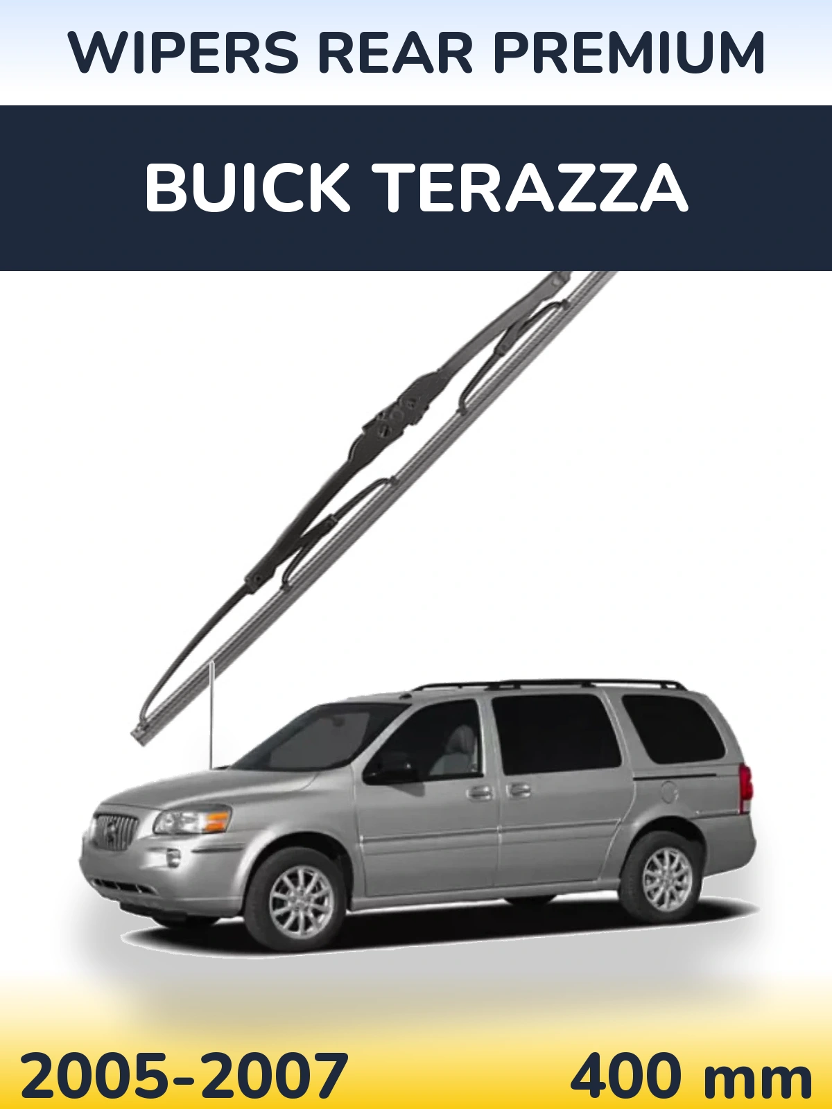 Задний дворник WIPERS REAR PREMIUM 400 мм для Buick Terazza 2005-2007
