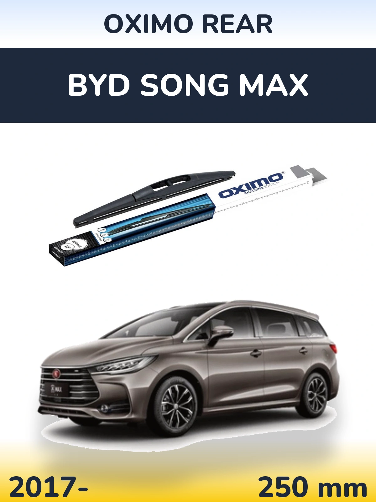 Tylna wycieraczka Oximo Rear 250 mm do BYD Song Max 2017-2026