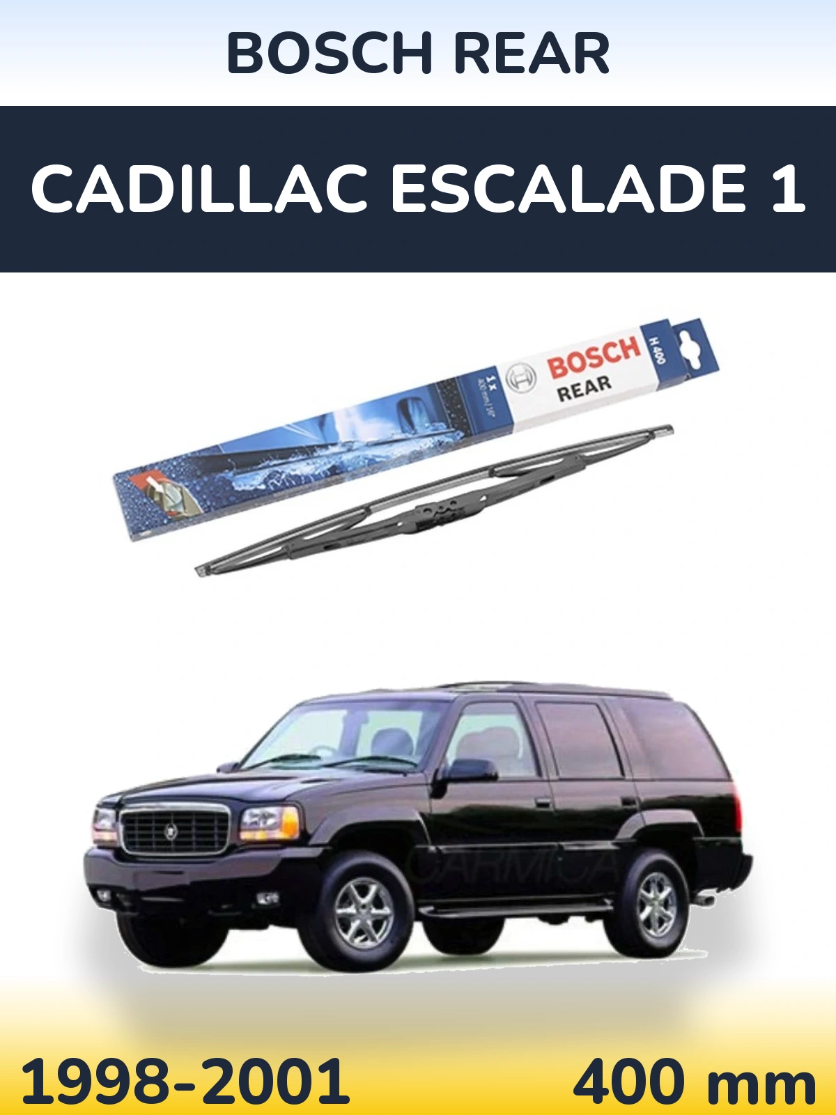 Задня щітка BOSCH Rear 400 мм для Cadillac Escalade 1 1998-2001
