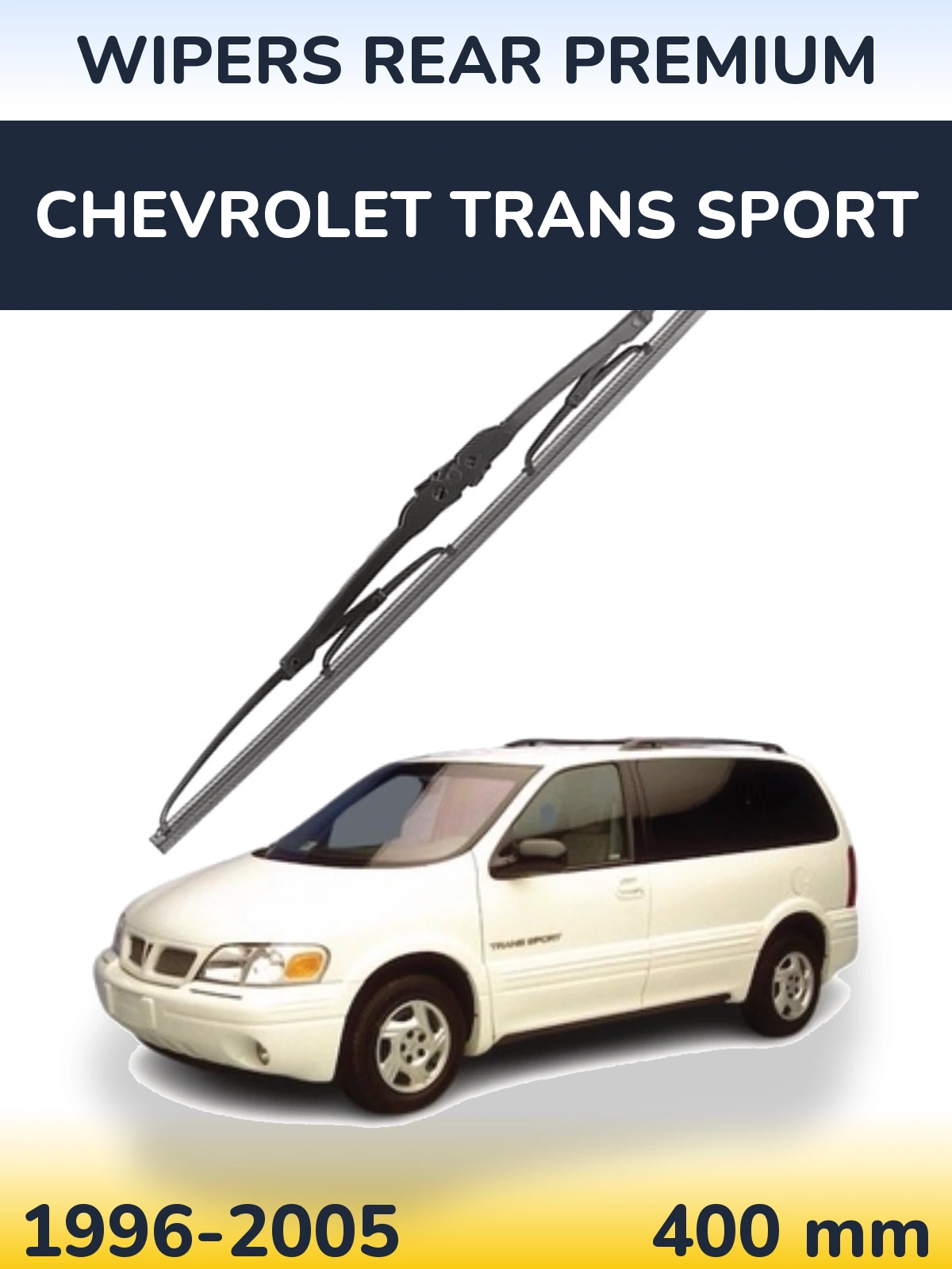 Rear wiper blade WIPERS REAR PREMIUM 400 мм for Chevrolet Trans Sport 1996-2005