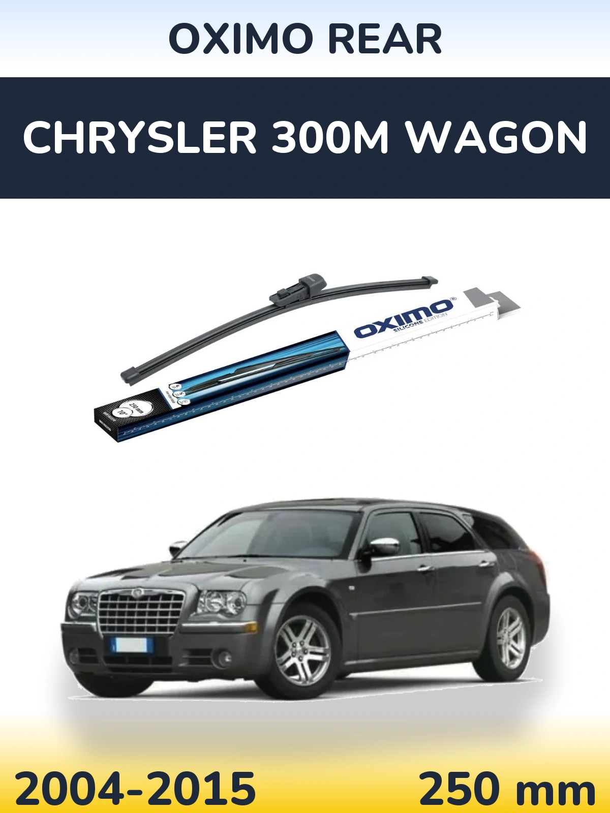 Задний дворник Oximo Rear 250 мм для Chrysler 300M Wagon 2004-2015
