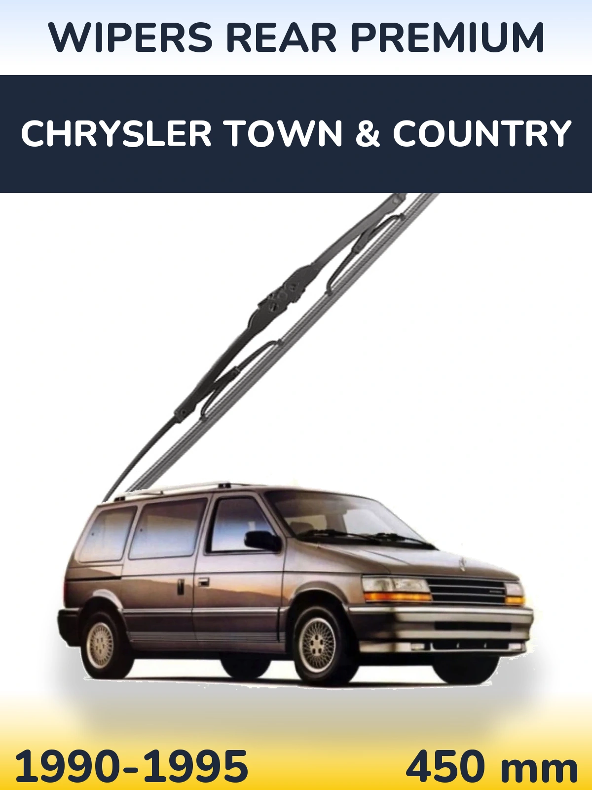 Задний дворник WIPERS REAR PREMIUM 450 мм для Chrysler Town & Country 1990-1995