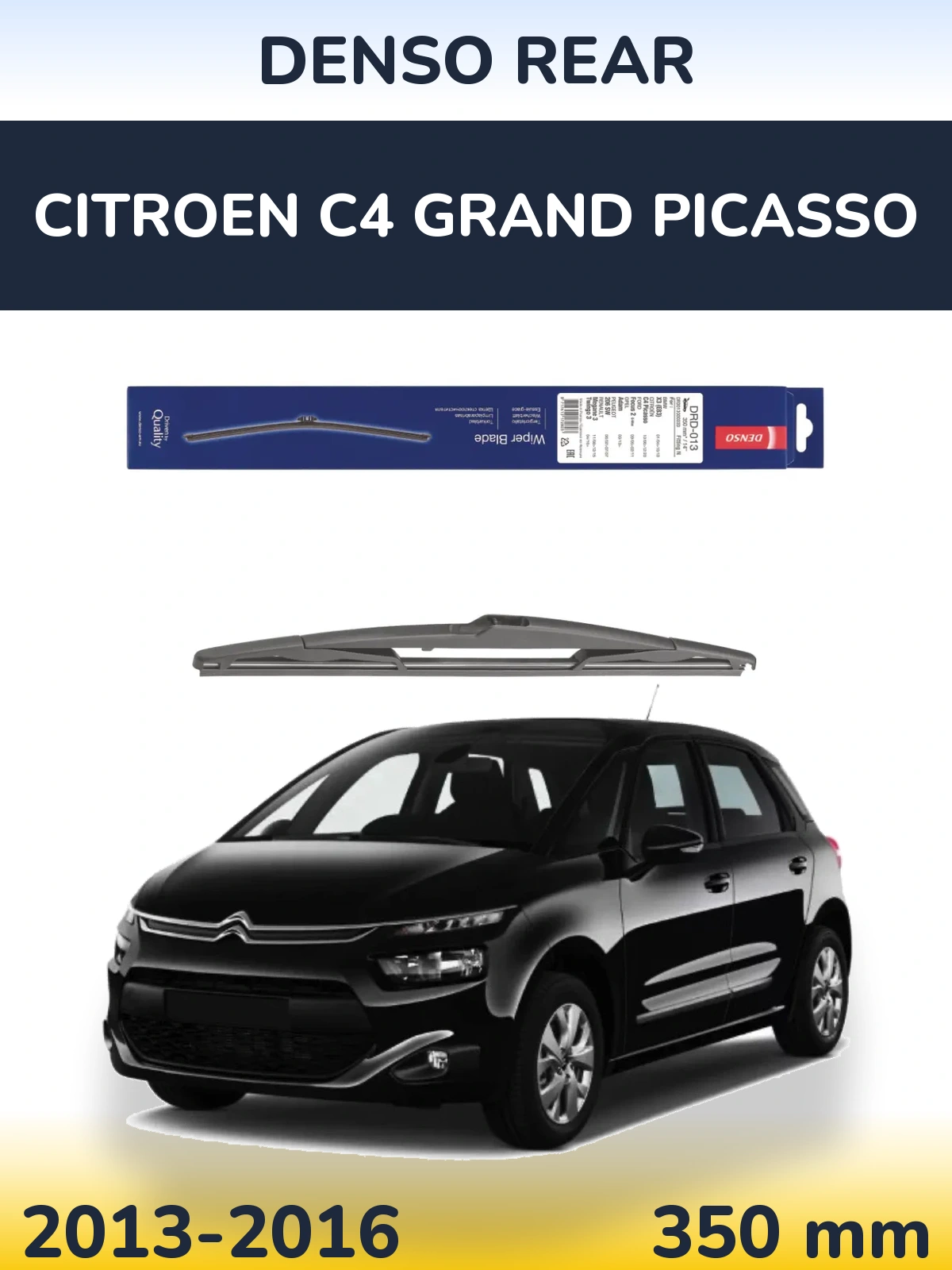 Tylna wycieraczka Denso Rear 350 mm do Citroen C4 Grand Picasso 2013-2016