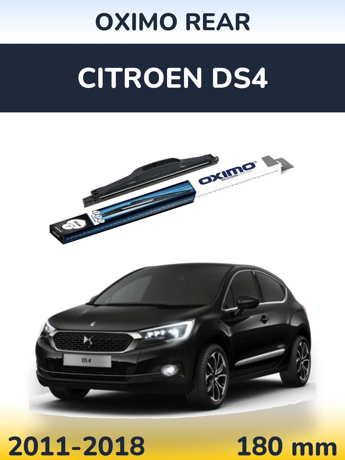 Tylna wycieraczka Oximo Rear 180 mm do Citroen DS4 2011-2018