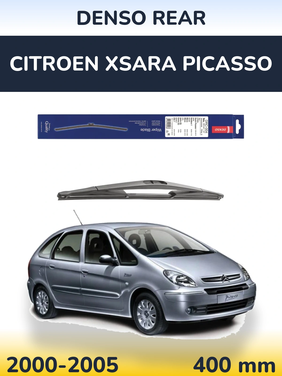Tylna wycieraczka Denso Rear 400 mm do Citroen Xsara Picasso 2000-2005
