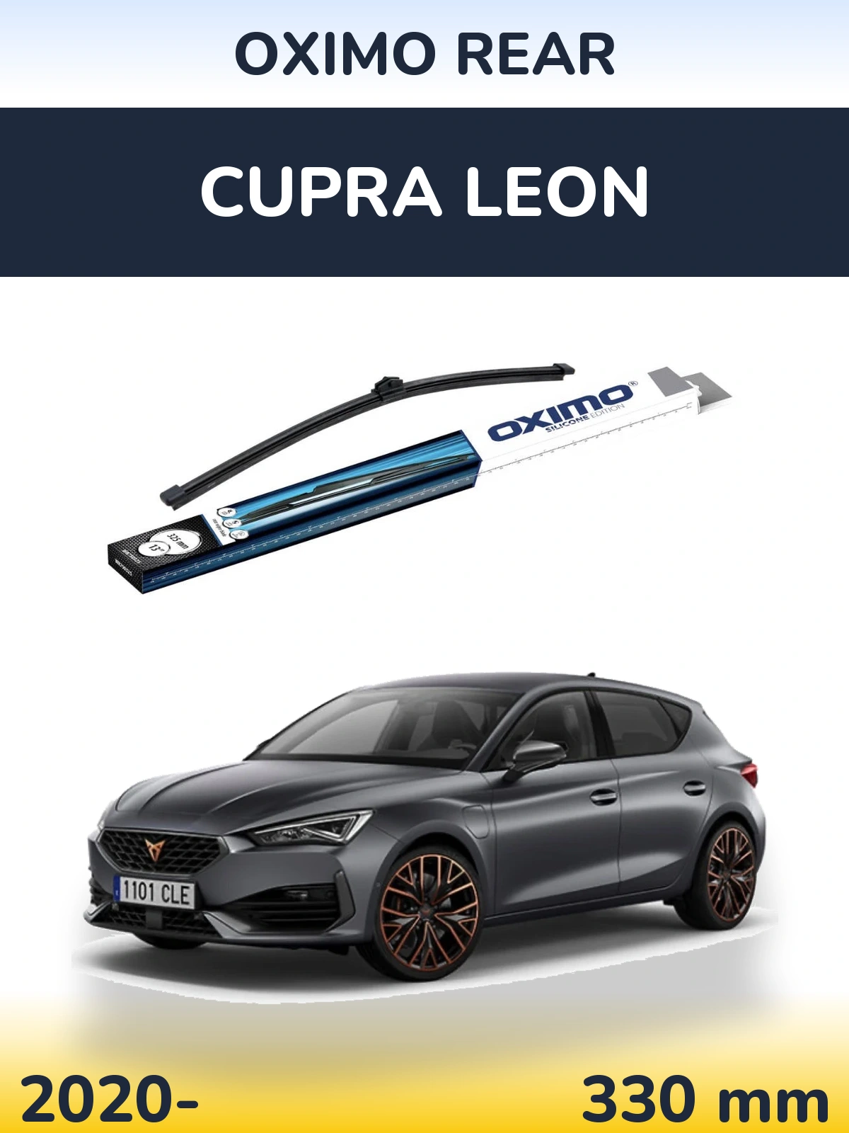 Rear wiper blade Oximo Rear 325 mm for Cupra Leon 2020-2026