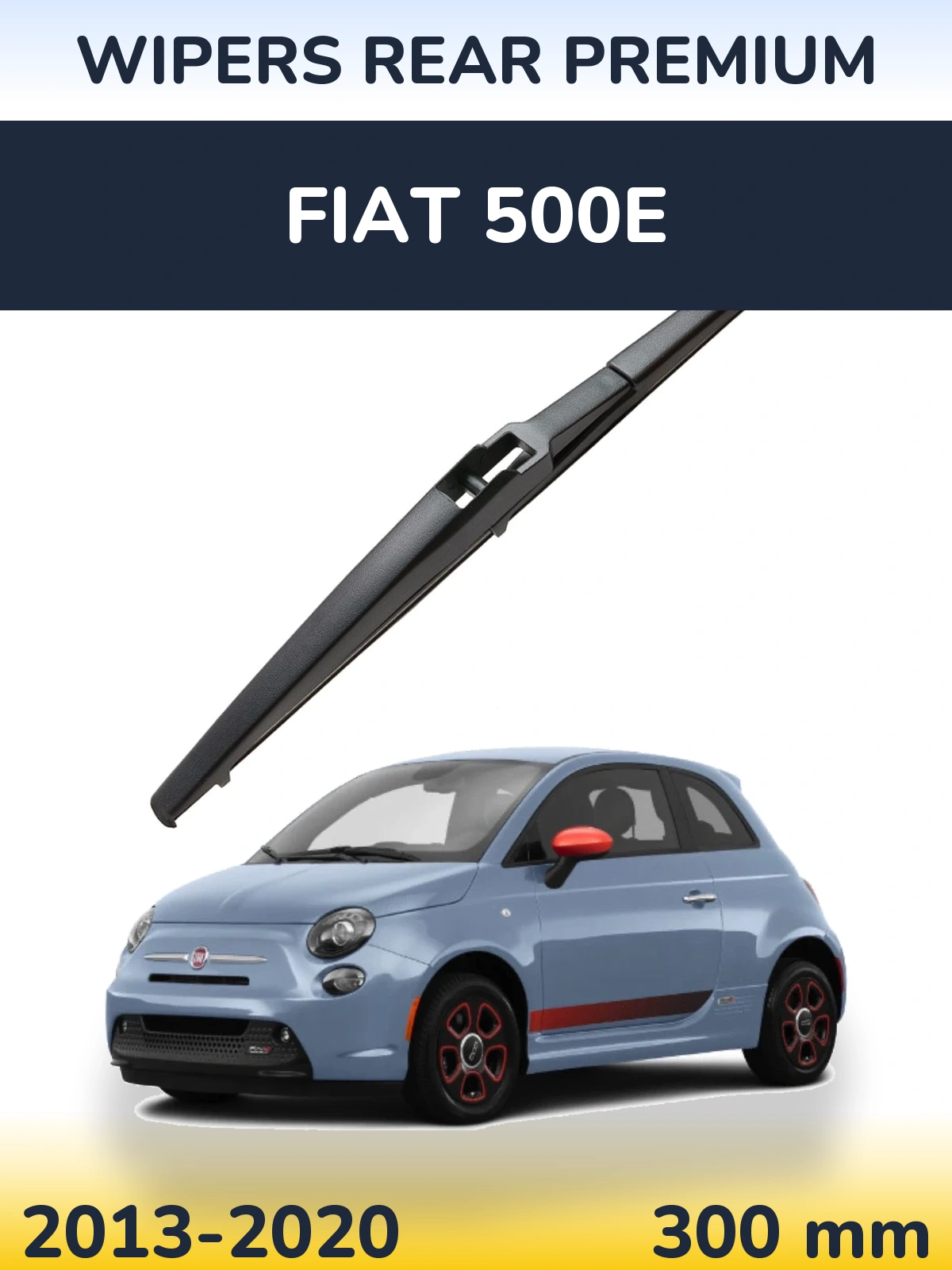 Rear wiper blade WIPERS REAR PREMIUM 300 мм for Fiat 500e 2013-2020