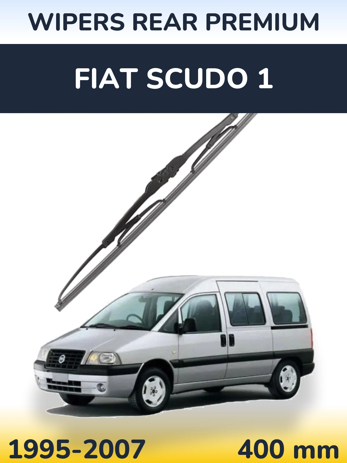 Tylna wycieraczka WIPERS REAR PREMIUM 400 mm do Fiat Scudo 1 1995-2007