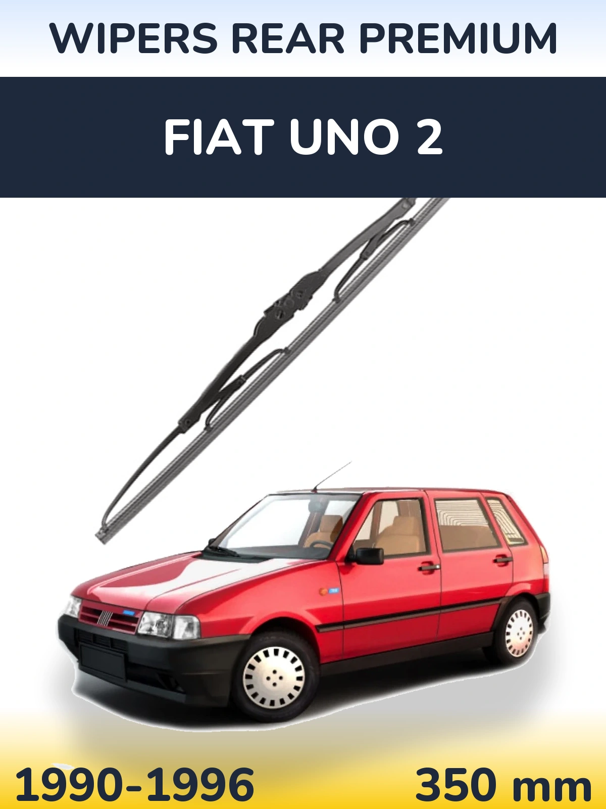 Задний дворник WIPERS REAR PREMIUM 350 мм для Fiat Uno 2 1990-1996