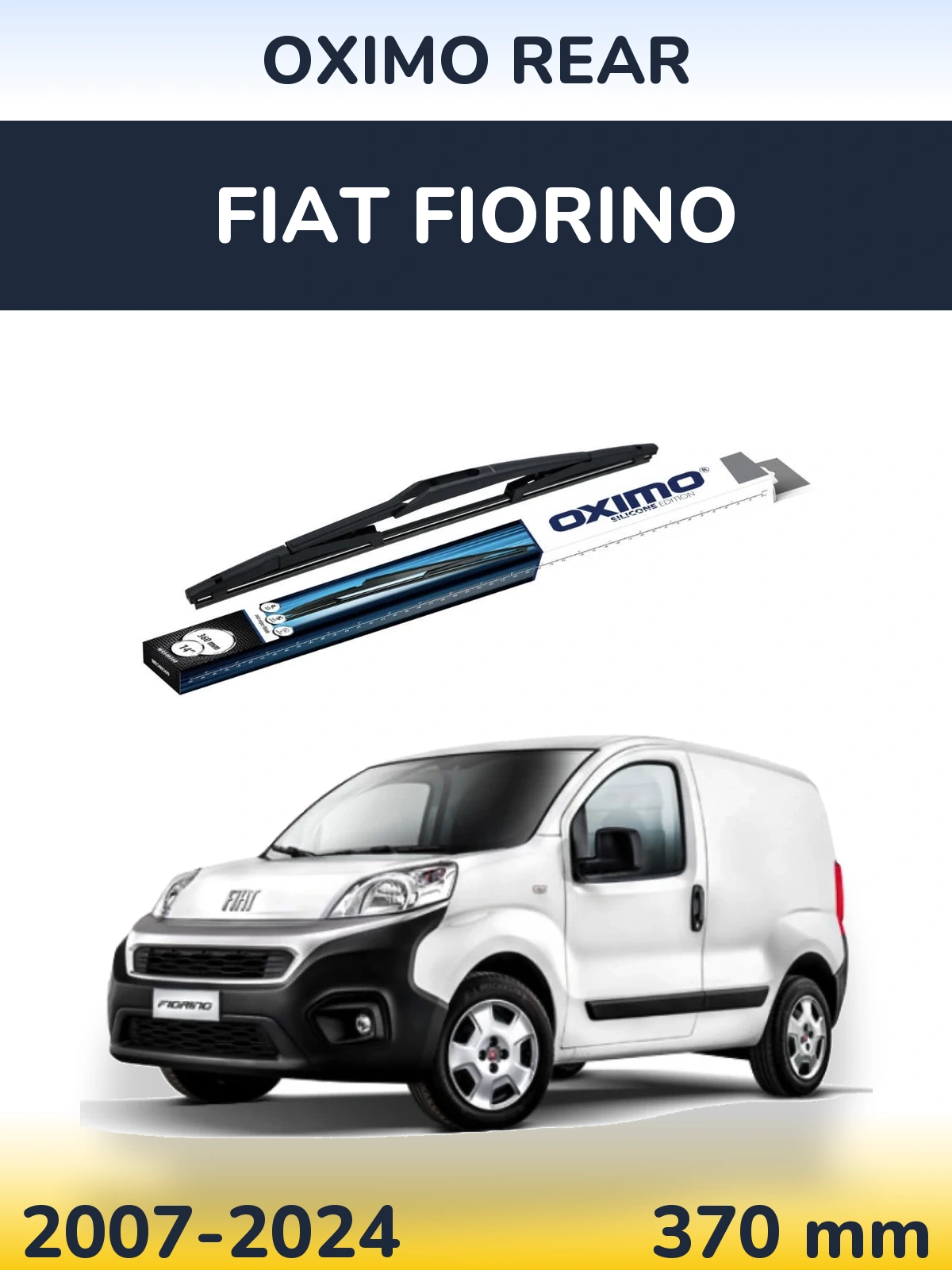 Rear wiper blade Oximo Rear 360 мм for Fiat Fiorino 2007-2024