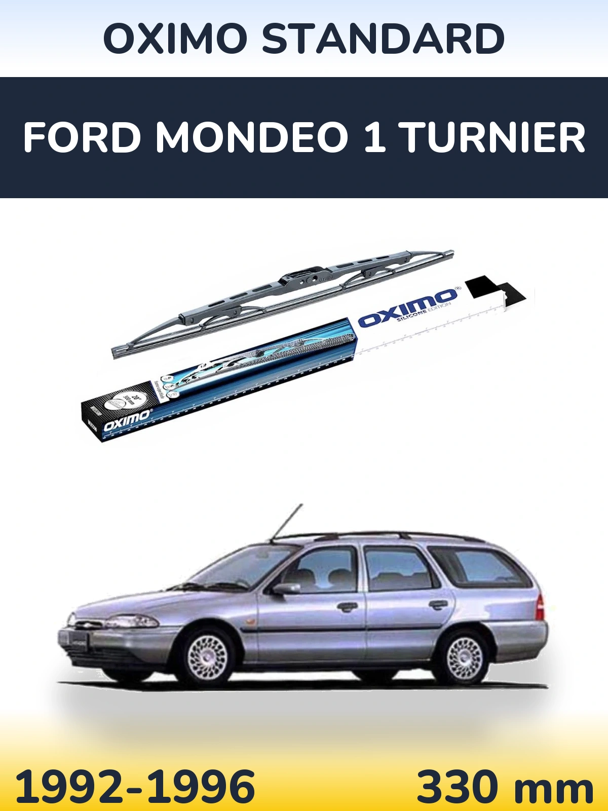 Rear wiper blade Oximo Standard 325 мм for Ford Mondeo 1 Turnier 1992-1996