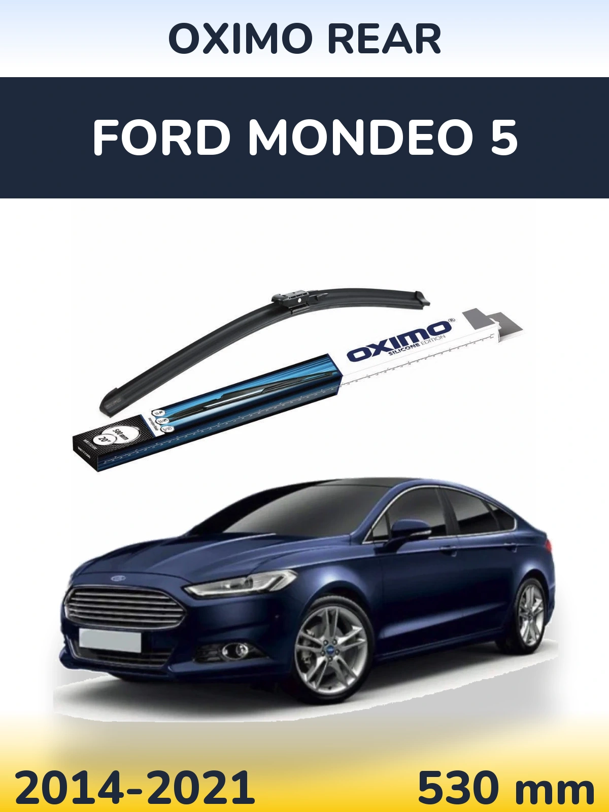 Rear wiper blade Oximo Rear 500 мм for Ford Mondeo 5 2014-2021