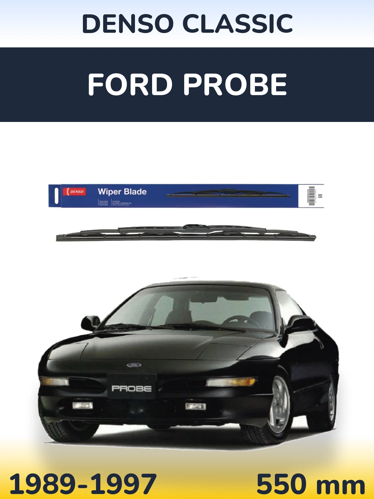 Tylna wycieraczka Denso Classic 550 mm do Ford Probe 1989-1997