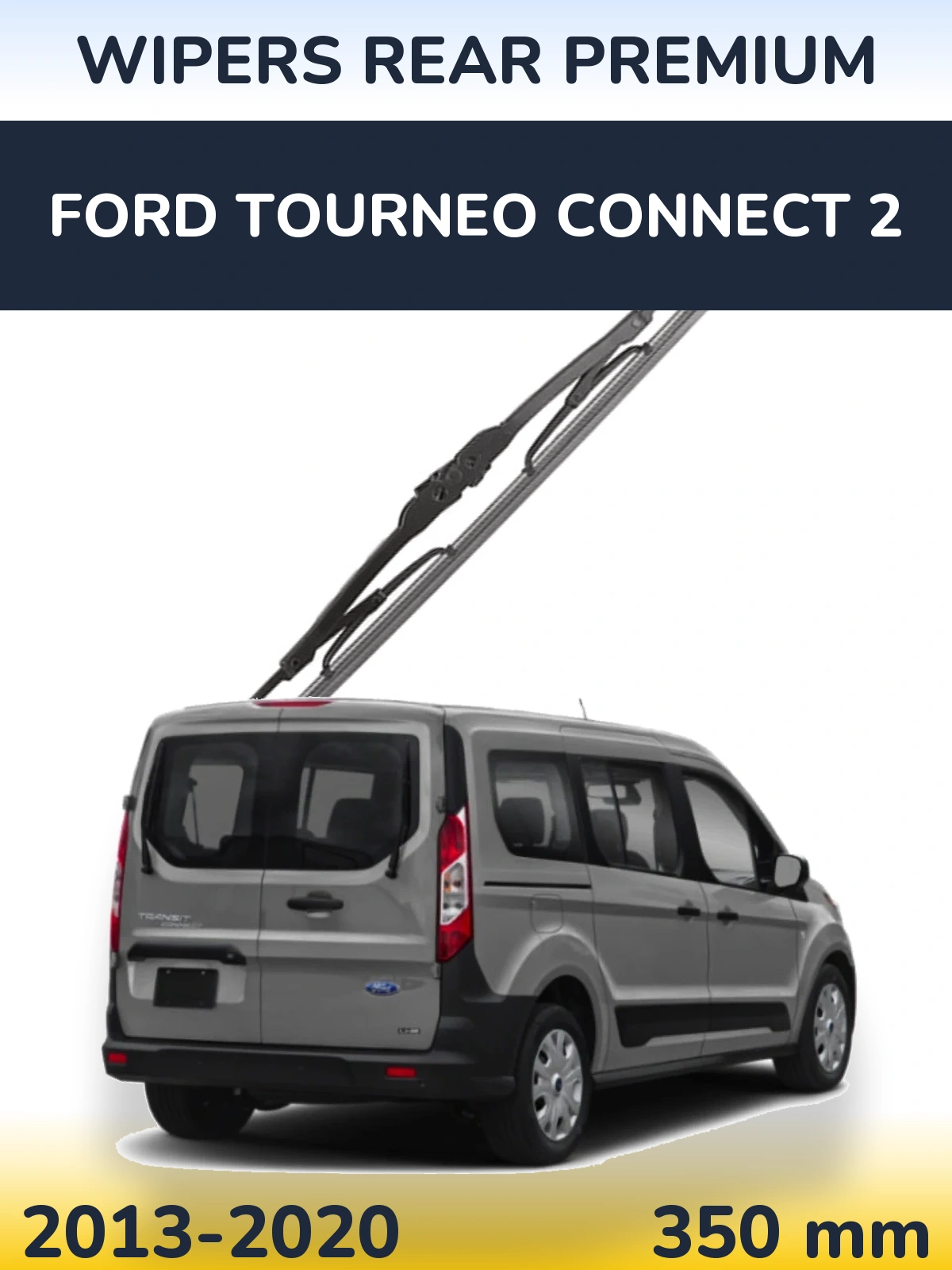 Задний дворник WIPERS REAR PREMIUM 350 мм для Ford Tourneo Connect 2 2013-2020