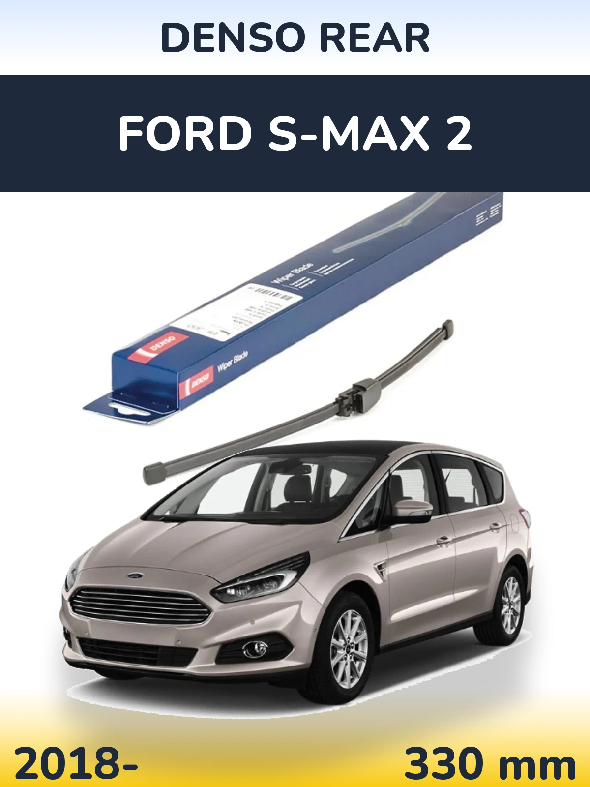 Tylna wycieraczka Denso Rear 335 mm do Ford S-MAX 2 2018-2026
