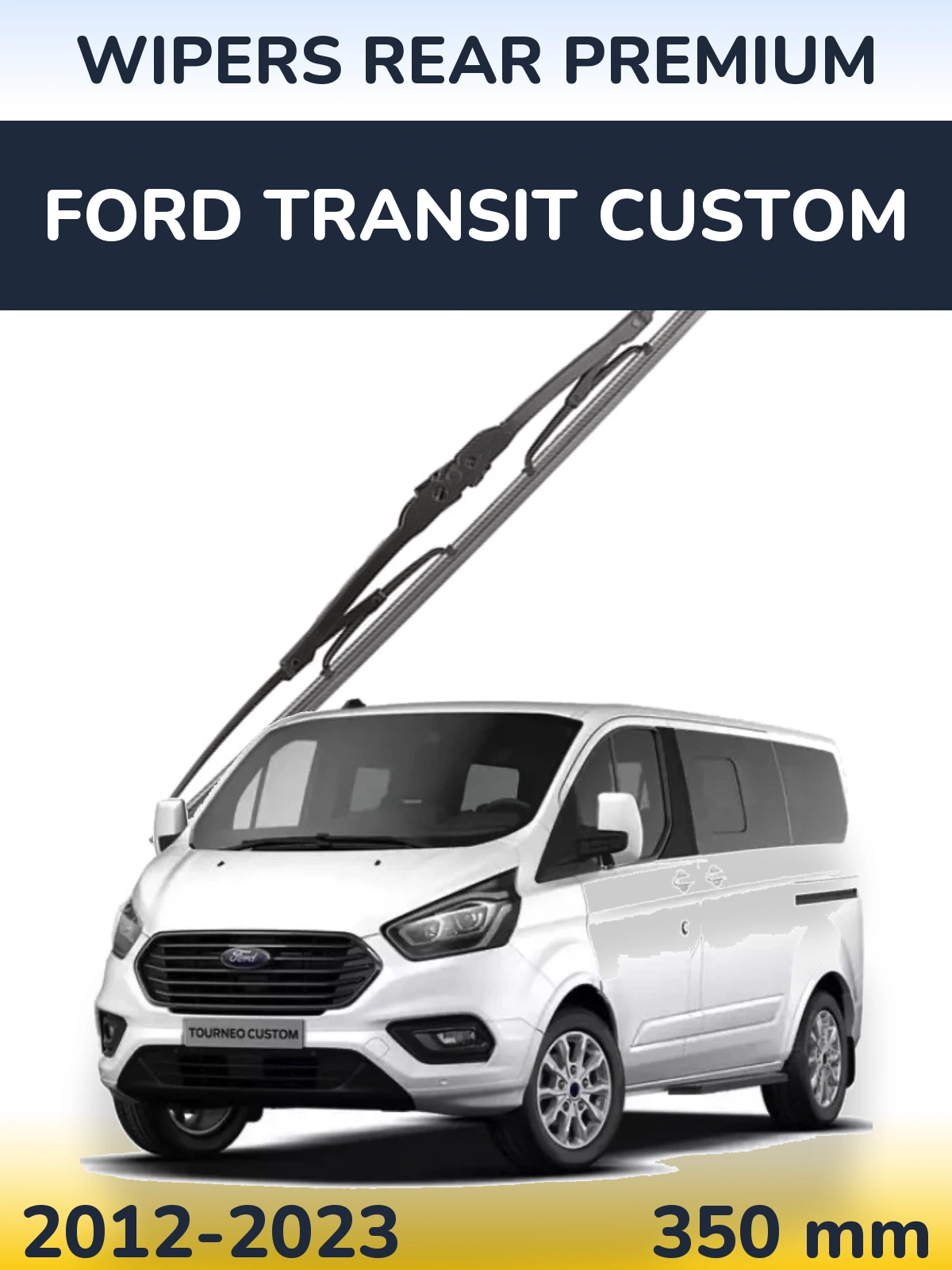 Rear wiper blade WIPERS REAR PREMIUM 350 mm for Ford Transit Custom 2012-2023