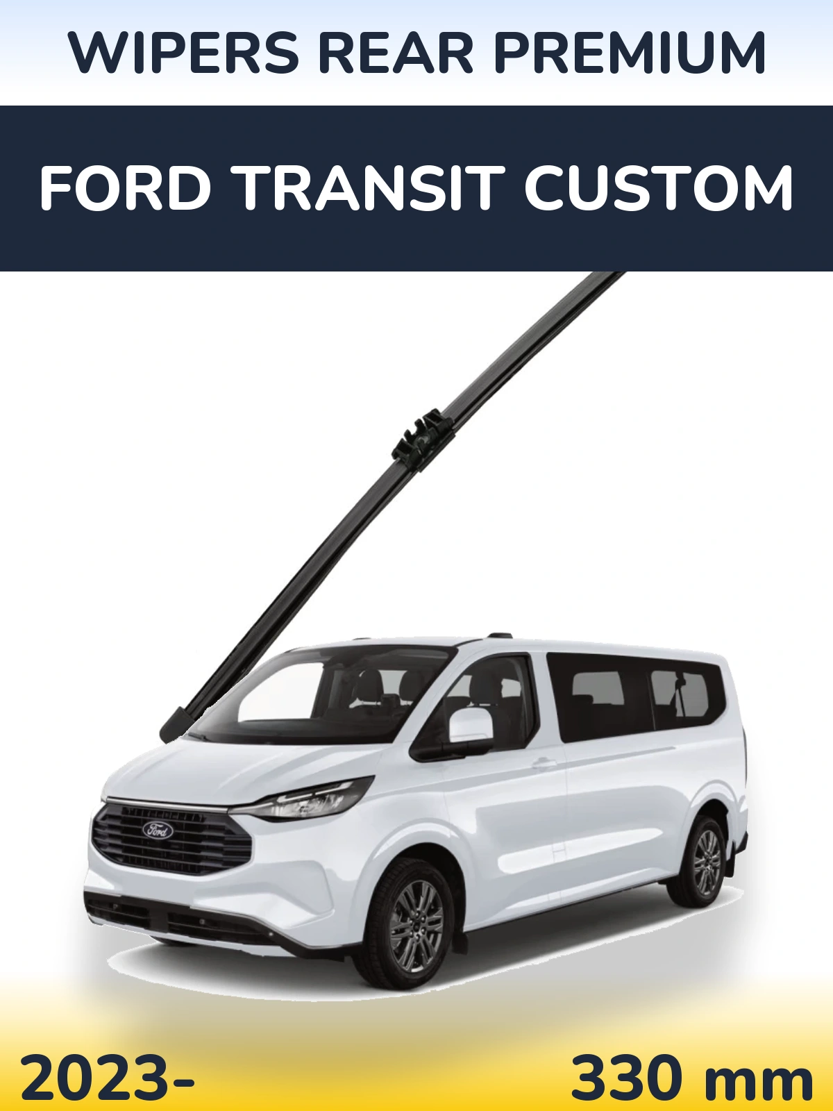 Tylna wycieraczka WIPERS REAR PREMIUM 330 mm do Ford Transit Custom 2023-2026