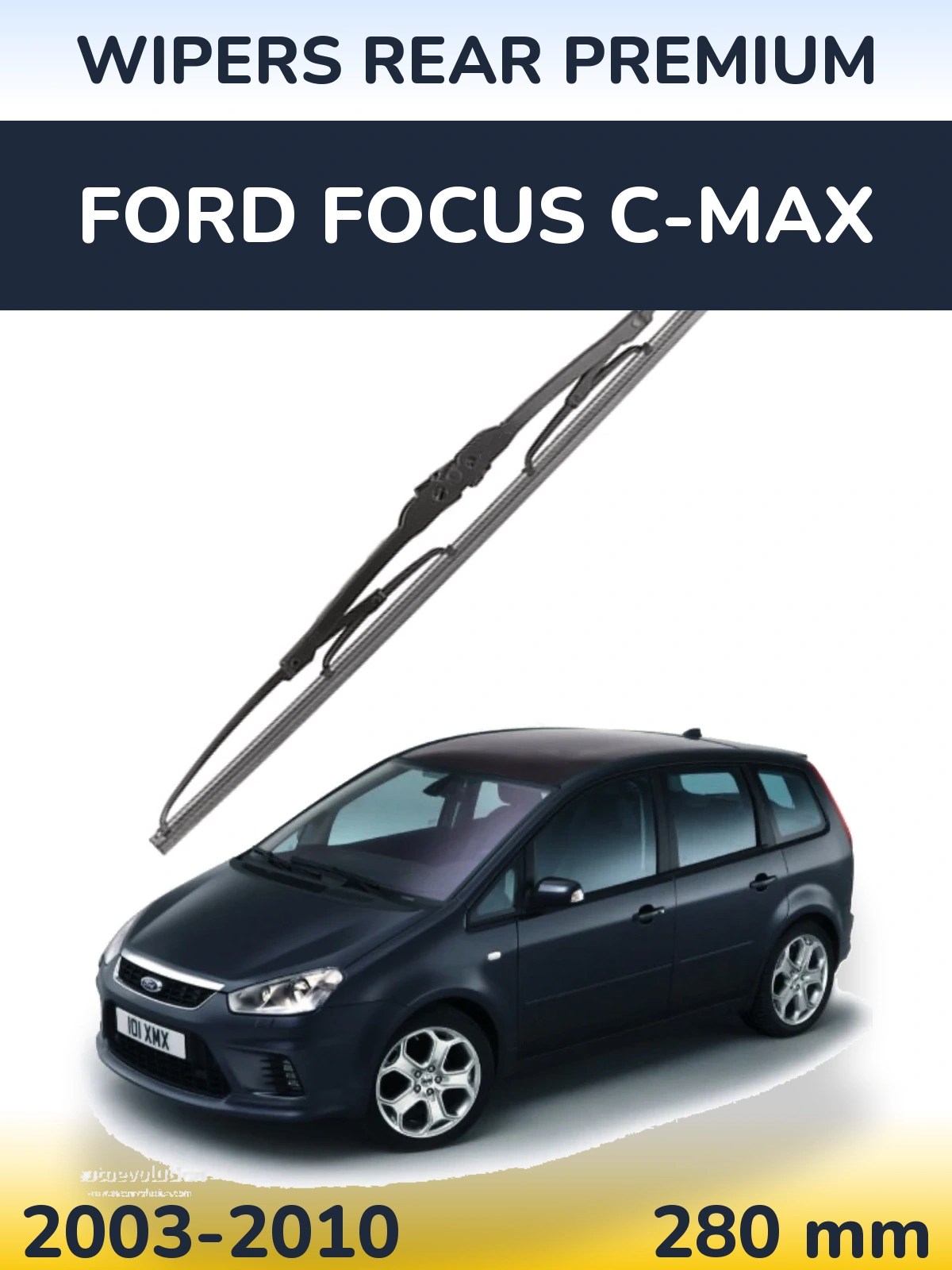 Rear wiper blade WIPERS REAR PREMIUM 280 mm for Ford Focus C-MAX 2003-2010