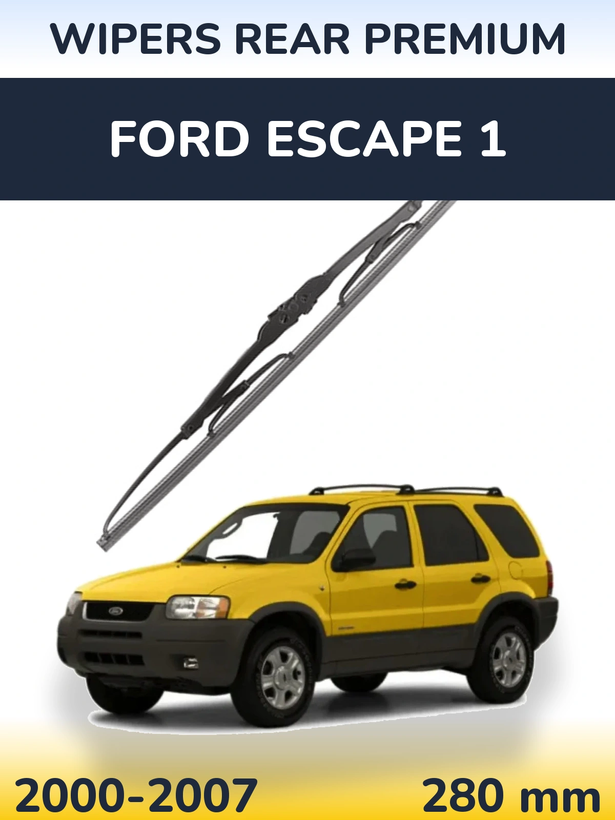 Задня щітка WIPERS REAR PREMIUM 280 мм для Ford Escape 1 2000-2007