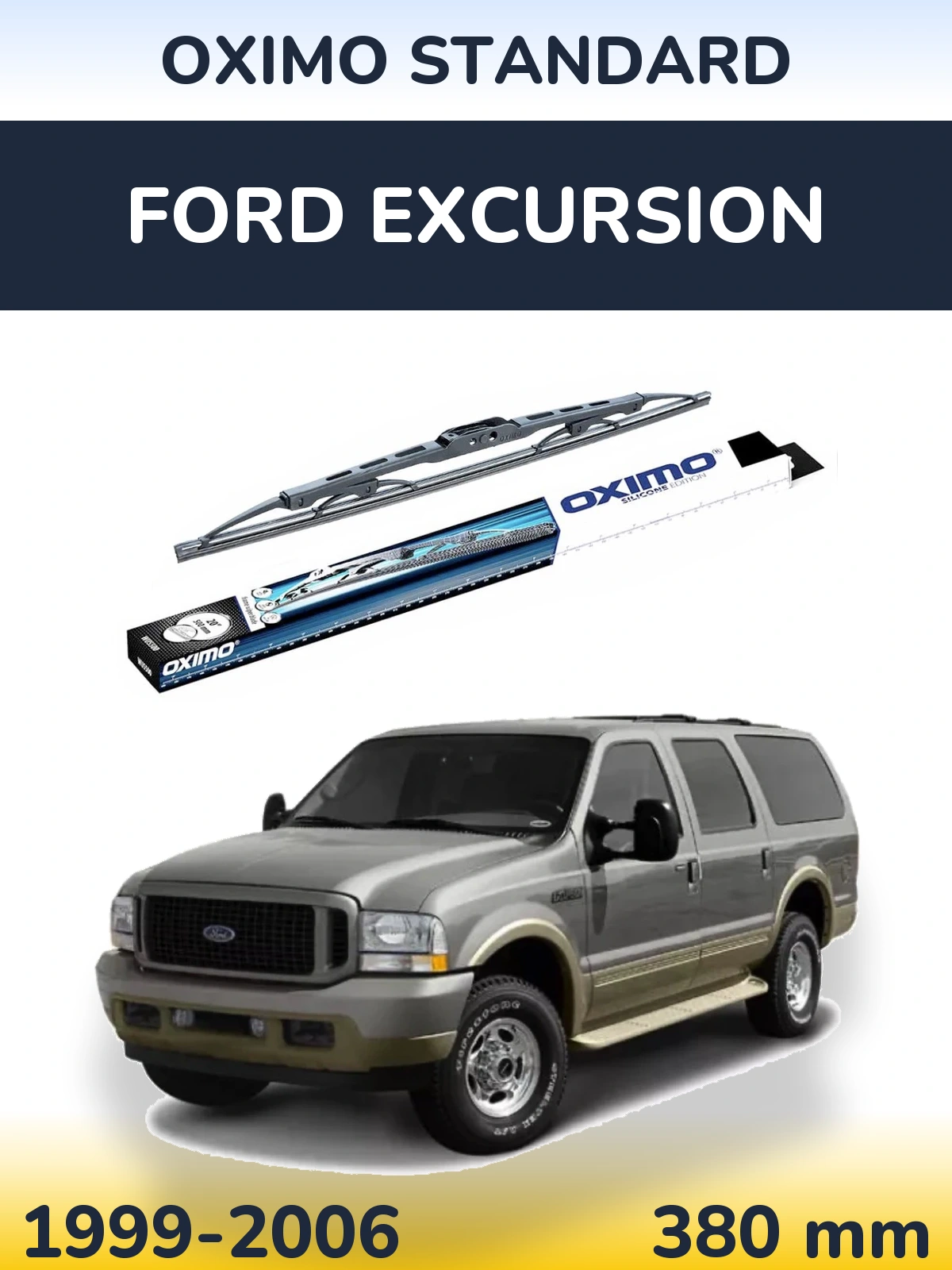 Tylna wycieraczka Oximo Standard 375 mm do Ford Excursion 1999-2006